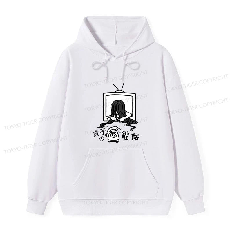 Tokyo-Tiger The Ring Sadako Classic Hoodie