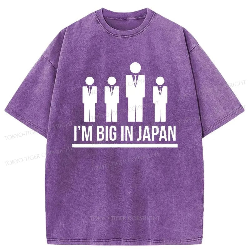 Tokyo-Tiger I'm Big In Japan Washed T-Shirt