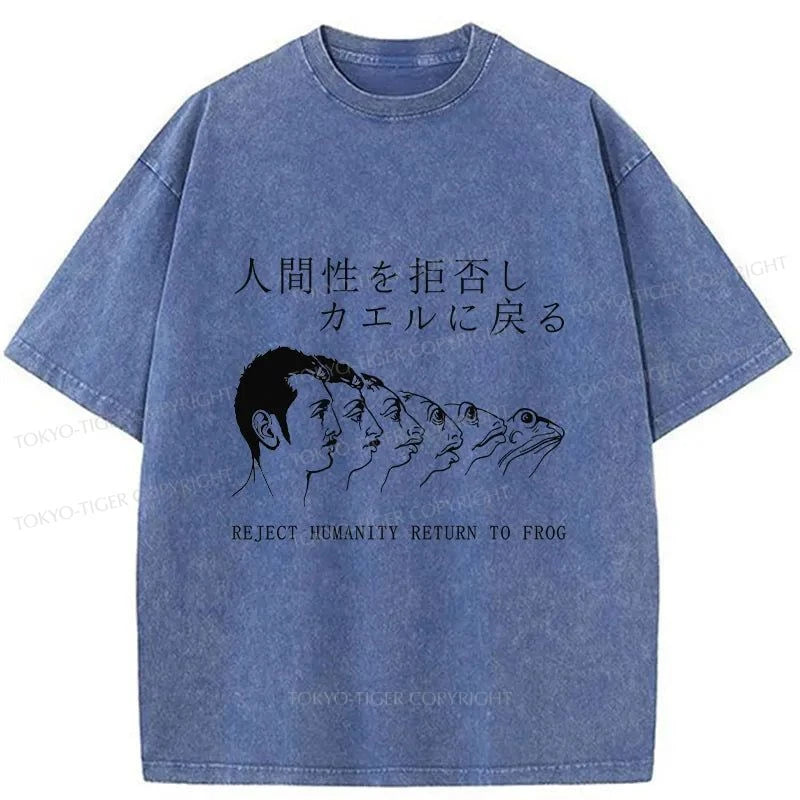 Tokyo-Tiger Return To Frog Washed T-Shirt