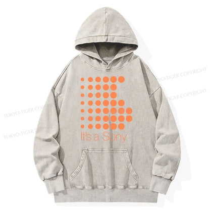 Tokyo-Tiger It's A Sony Washed Hoodie