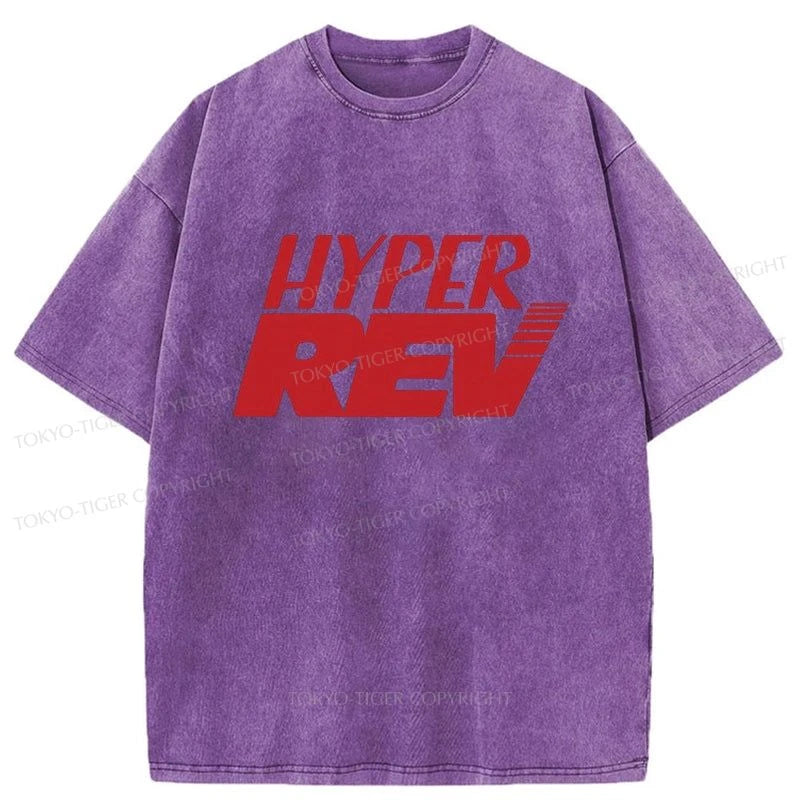 Tokyo-Tiger Hyper Rev Book Washed T-Shirt