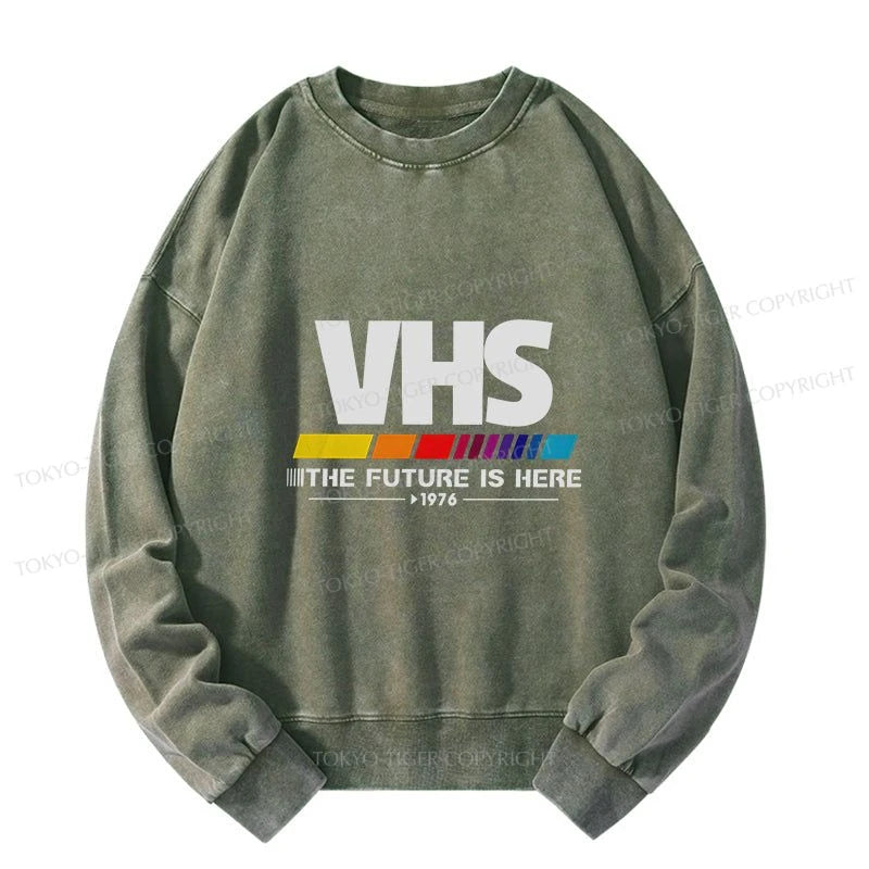 Tokyo-Tiger VHS Japanese Washed Sweatshirt