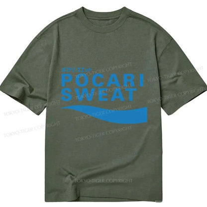 Tokyo-Tiger POCARI SWEAT Blue Classic T-Shirt