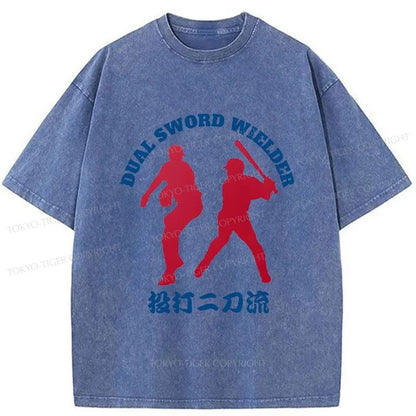 Tokyo-Tiger Otani Shohei's Skilledness Washed T-Shirt