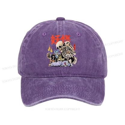 Tokyo-Tiger The Yokai Club Washed Cap