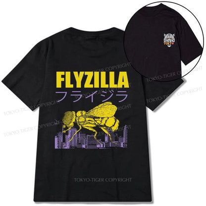 Tokyo-Tiger Giant Fly Japanese Front Back Classic T-Shirt