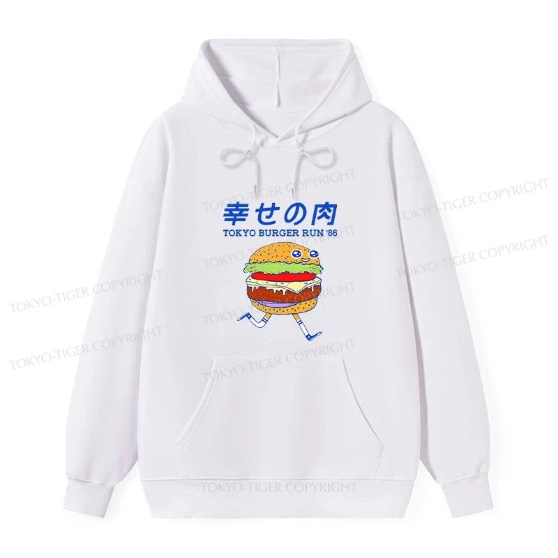 Tokyo-Tiger Tokyo Burger Run Japanese Classic Hoodie