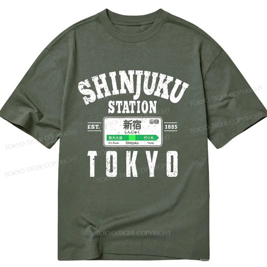 Tokyo-Tiger Shinjuku Station Yamanote Line Classic T-Shirt