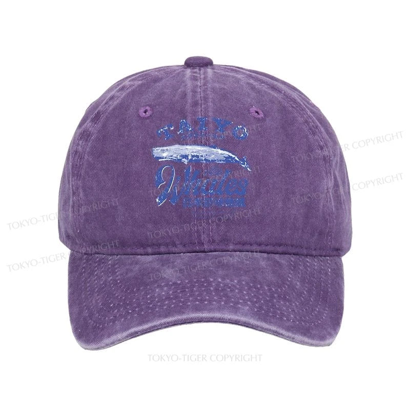 Tokyo-Tiger Japan Taiyo Whales Washed Cap