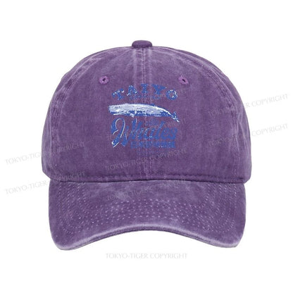 Tokyo-Tiger Japan Taiyo Whales Washed Cap