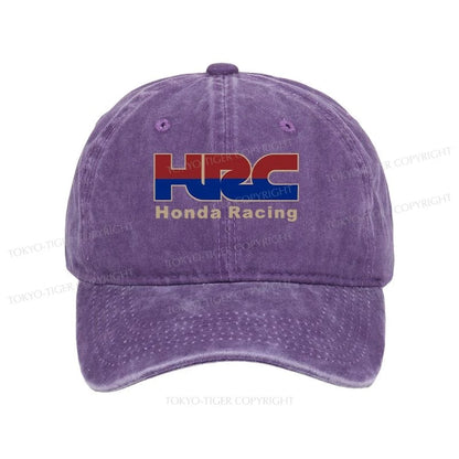 Tokyo-Tiger HRC Honda Racing Logo Japanese Washed Cap