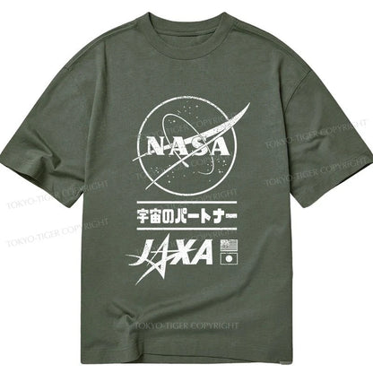 Tokyo-Tiger NASA JAXA Space Partners Classic T-Shirt