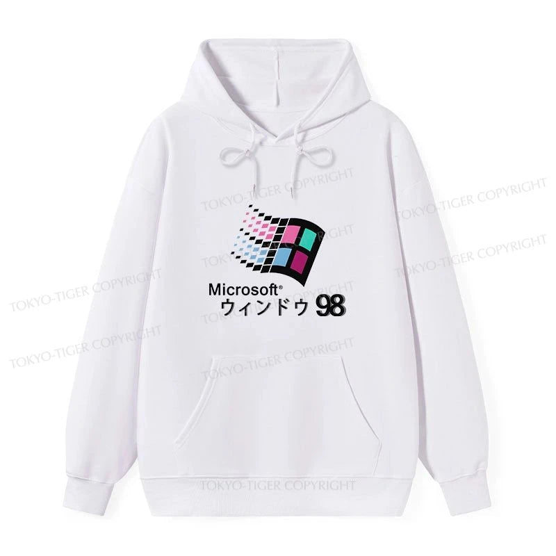 Tokyo-Tiger Microsoft Windows 98 Classic Hoodie