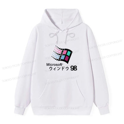 Tokyo-Tiger Microsoft Windows 98 Classic Hoodie