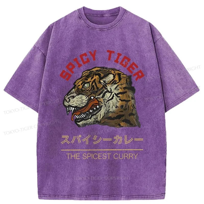 Tokyo-Tiger Spicy Tiger Japanese Washed T-Shirt