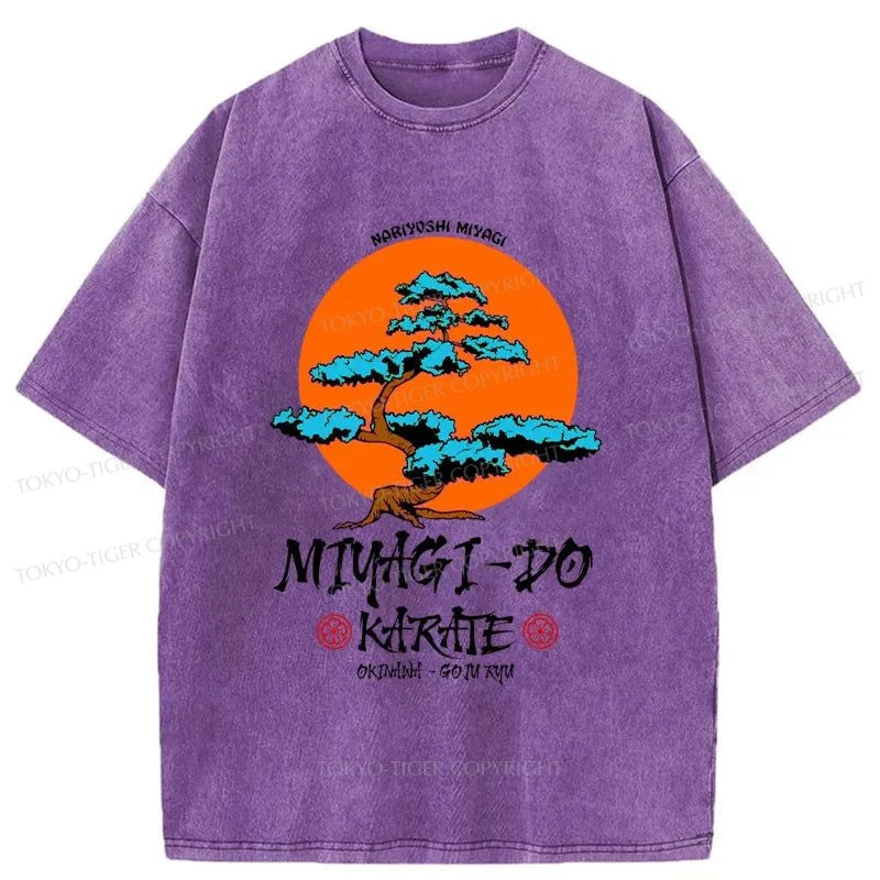 Tokyo-Tiger Miyagi-do Karate Japan Washed T-Shirt