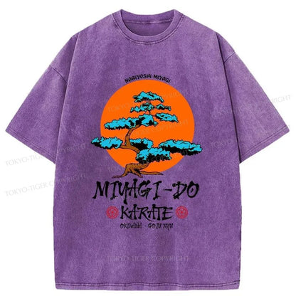 Tokyo-Tiger Miyagi-do Karate Japan Washed T-Shirt