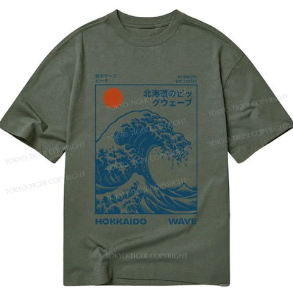 Tokyo-Tiger Hokkaido Wave Japan Classic T-Shirt