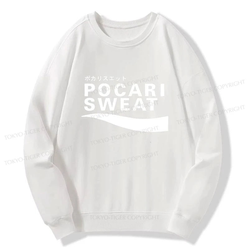 Tokyo-Tiger Japanese Pocari Sweat Logo Sweatshirt