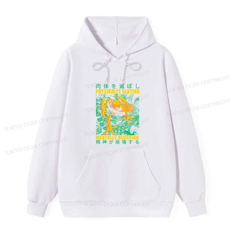 Tokyo-Tiger Physically Slaying Mentally Decaying Classic Hoodie