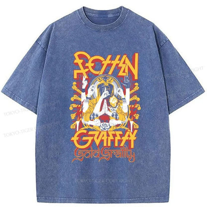 Tokyo-Tiger Rottengraffty Japanese Washed T-Shirt