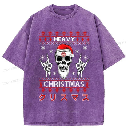 Tokyo-Tiger Heavy Christmas Japan Washed T-Shirt