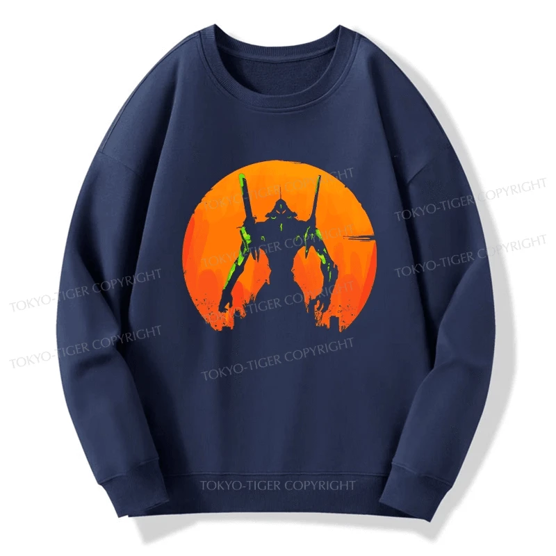 Tokyo-Tiger Robot Warrior Vintage Sweatshirt