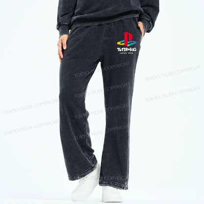 Tokyo-Tiger Playstation Japan 1994 Washed Sweatpants