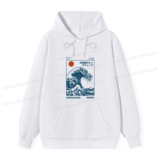 Tokyo-Tiger Hokkaido Wave Japan Classic Hoodie