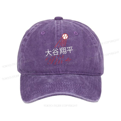 Tokyo-Tiger Shohei Ohtani Japanese Washed Cap