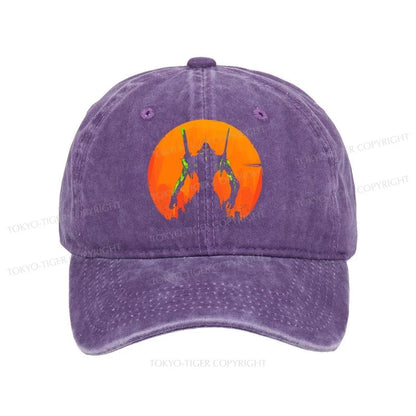 Tokyo-Tiger Robot Warrior Vintage Washed Cap