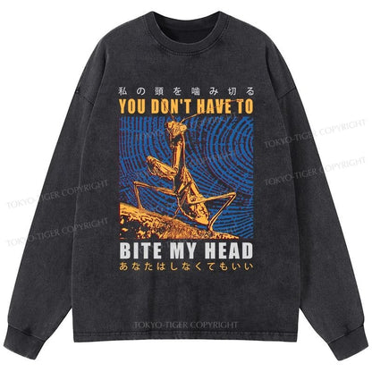 Tokyo-Tiger You Don't Have To Washed Long Sleeve T-Shirt