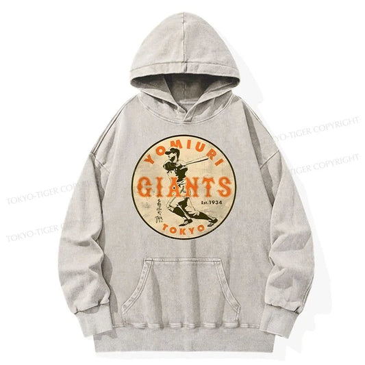 Tokyo-Tiger Yomiuri Giants Shigeru Nagashima Washed Hoodie