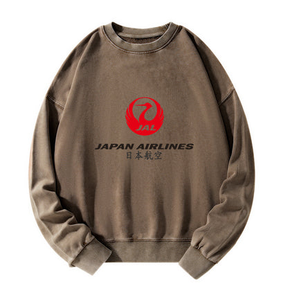 Tokyo-Tiger Japan Airlines Washed Sweatshirt