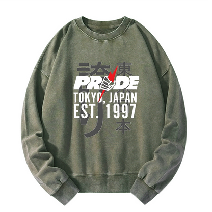 Tokyo-Tiger Pride FC Tokyo Japan Washed Sweatshirt