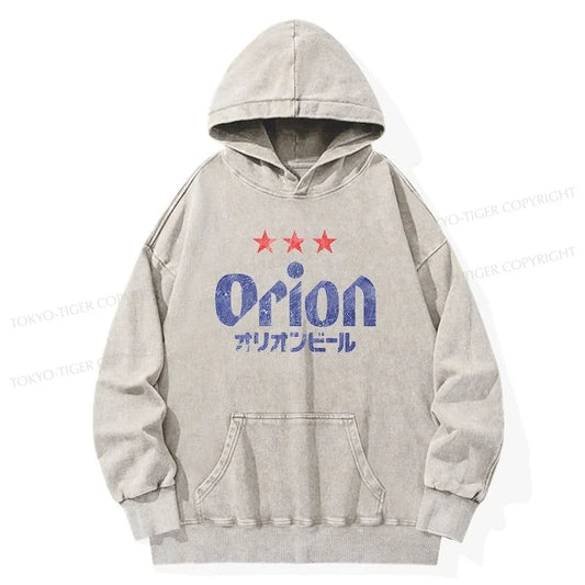 Tokyo-Tiger Orion Breweries Washed Hoodie