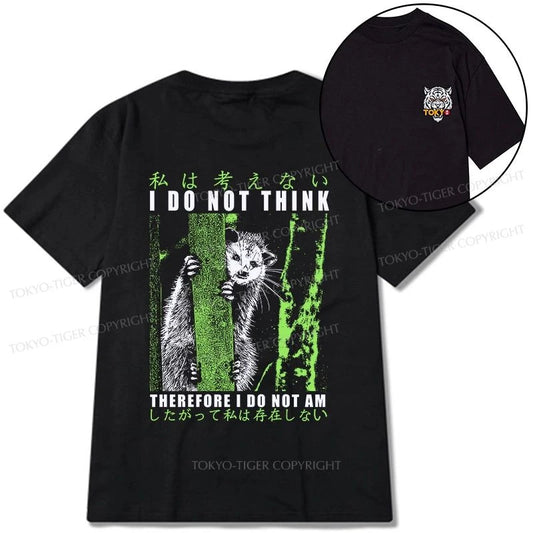 Tokyo-Tiger Stupid Possum Japan Front Back Classic T-Shirt