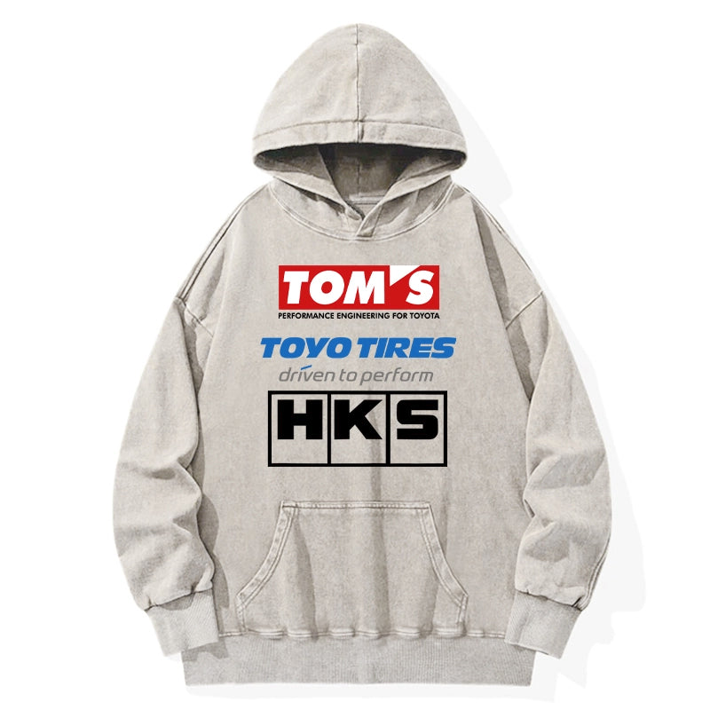 Tokyo-Tiger Toyo Tires Japan Washed Hoodie