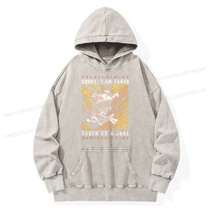 Tokyo-Tiger The Tragic Frog Japanese Washed Hoodie