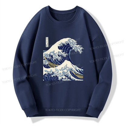 Tokyo-Tiger The Great Wave KanaGawa Sweatshirt