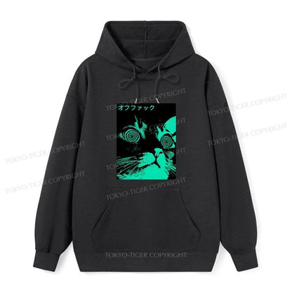 Tokyo-Tiger Cool Cat Japanese Classic Hoodie