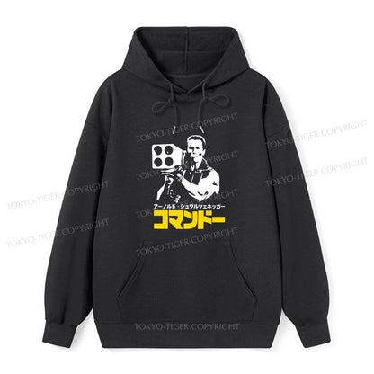 Tokyo-Tiger Commando In Japanese Classic Hoodie