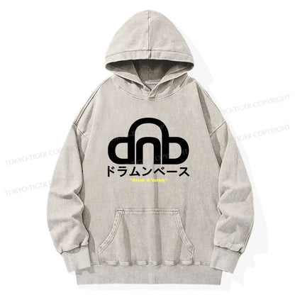 Tokyo-Tiger DNB Japan Washed Hoodie