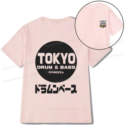 Tokyo-Tiger Tokyo DnB Japanese Front Back Classic T-Shirt