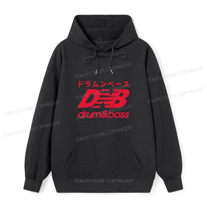 Tokyo-Tiger Drum And Bass Japan Classic Hoodie