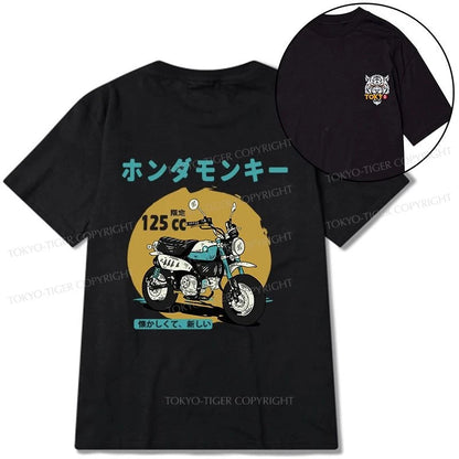 Tokyo-Tiger Honda Motorcycle Japanese Front Back Classic T-Shirt