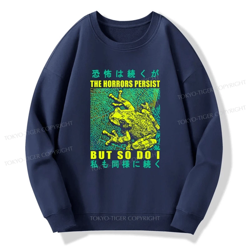 Tokyo-Tiger The Horrors Persist Forg Sweatshirt