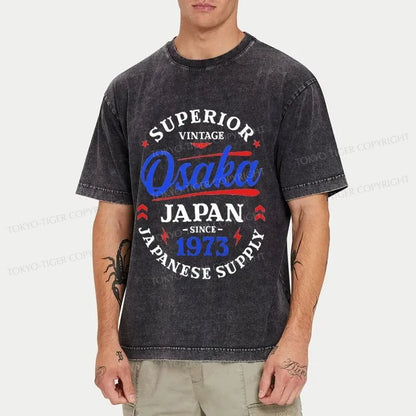 Tokyo-Tiger Superior Japanese Supply Washed T-Shirt