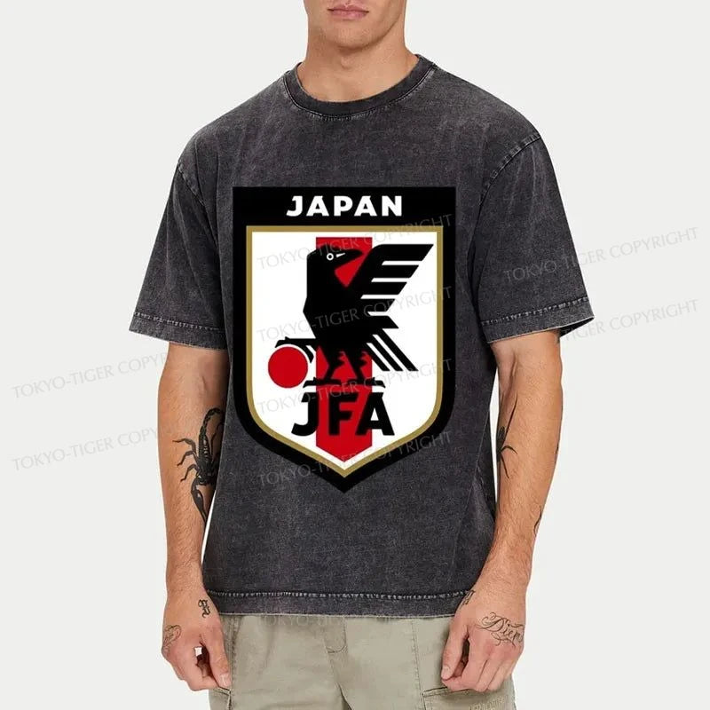 Tokyo-Tiger Japan World Cup Washed T-Shirt