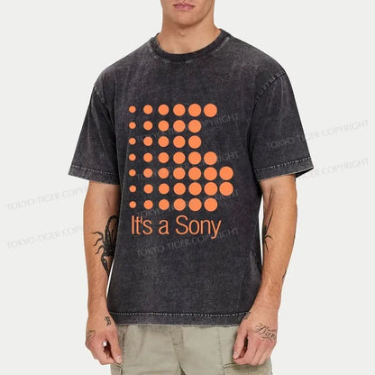 Tokyo-Tiger It's A Sony Washed T-Shirt